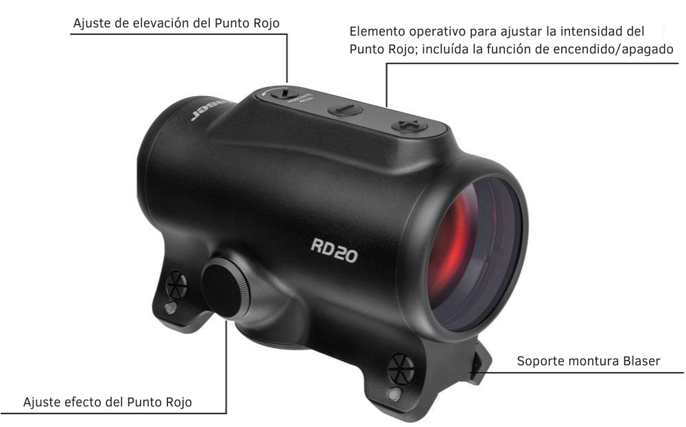 PUNTO ROJO BLASER RD20