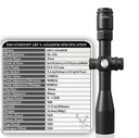 DISCOVERYOPT Miras ópticas  LHT 3-12X42SFIR FFP-MOA Diámetro: 30 mm 