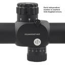  DISCOVERYOPT Óptica HT GEN II 6-24X44SFIR FFP-MOA Diámetro: 30 mm 