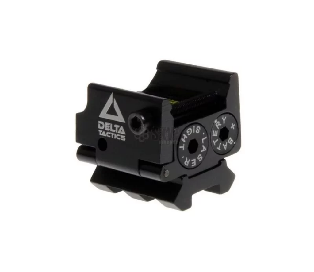 LASER ROJO CON RAIL PICANTINY DELTA TAC