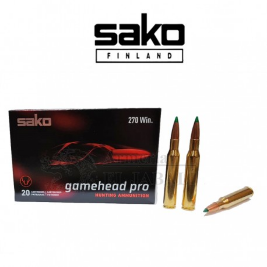 SAKO 270 WIN 140GR GAMEHEAD PRO