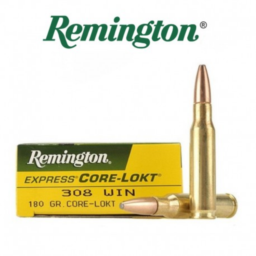 REMINGTON 308 CORE LOKT 180G PSP