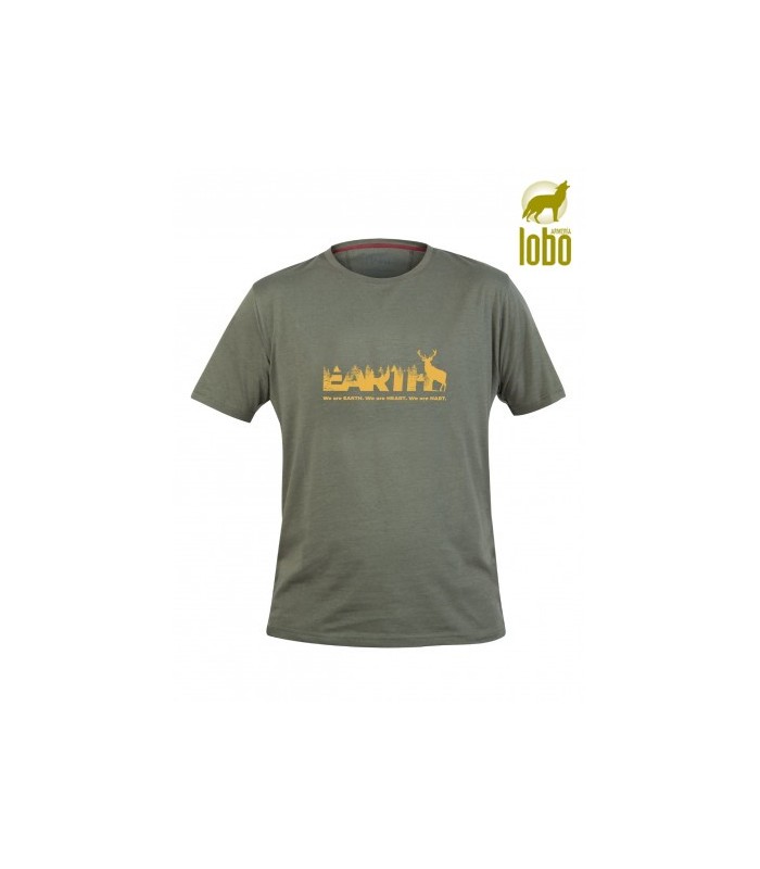 CAMISETA HART B.EARTH-TS OLIVA TALLA 2XL