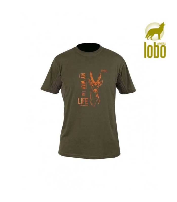 CAMISETA HART BRANDED ROE DEER TALLA XL