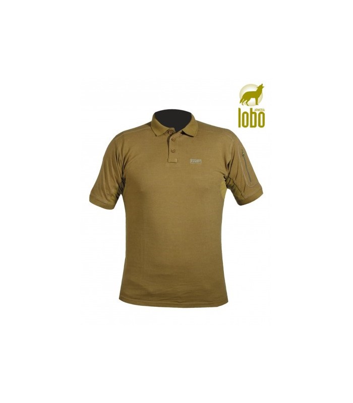 POLO HART IVORY MARRON TALLA S