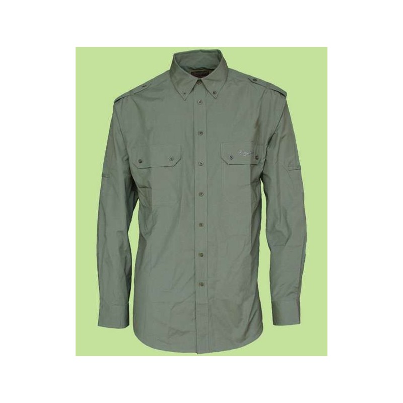 CAMISA BENISPORT SOLID GREEN M/L TALLA XS