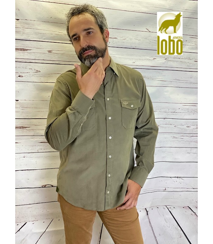 CAMISA PM 01-073 VERDE T:2XL