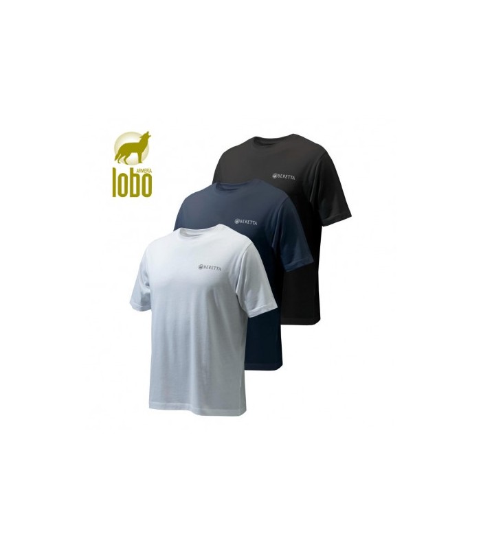 SET DE 3 CAMISETAS BERETTA (AZUL,BLANCO Y NEGRO) TALLA M