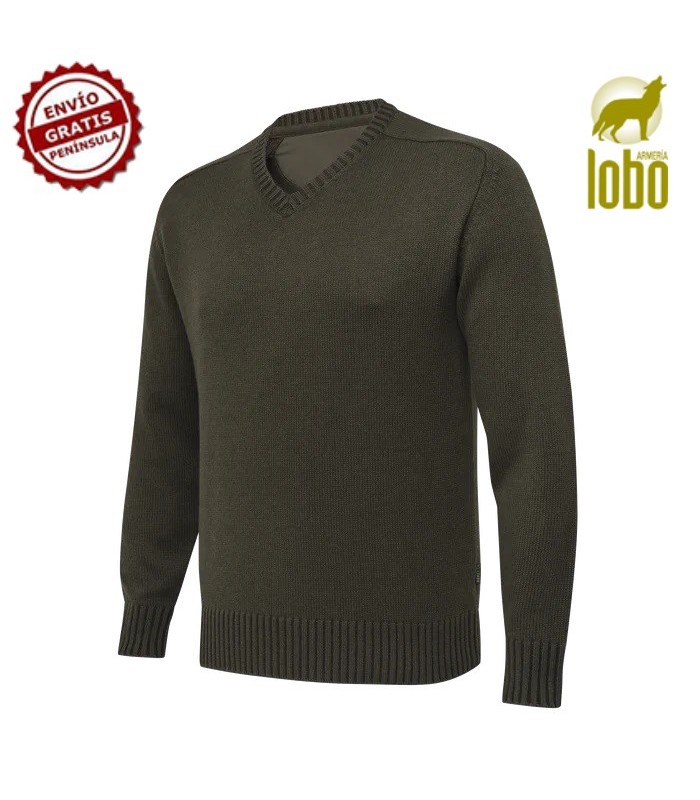 JERSEY BERETTA CUELLO EN V KENT TECH VERDE TALLA M