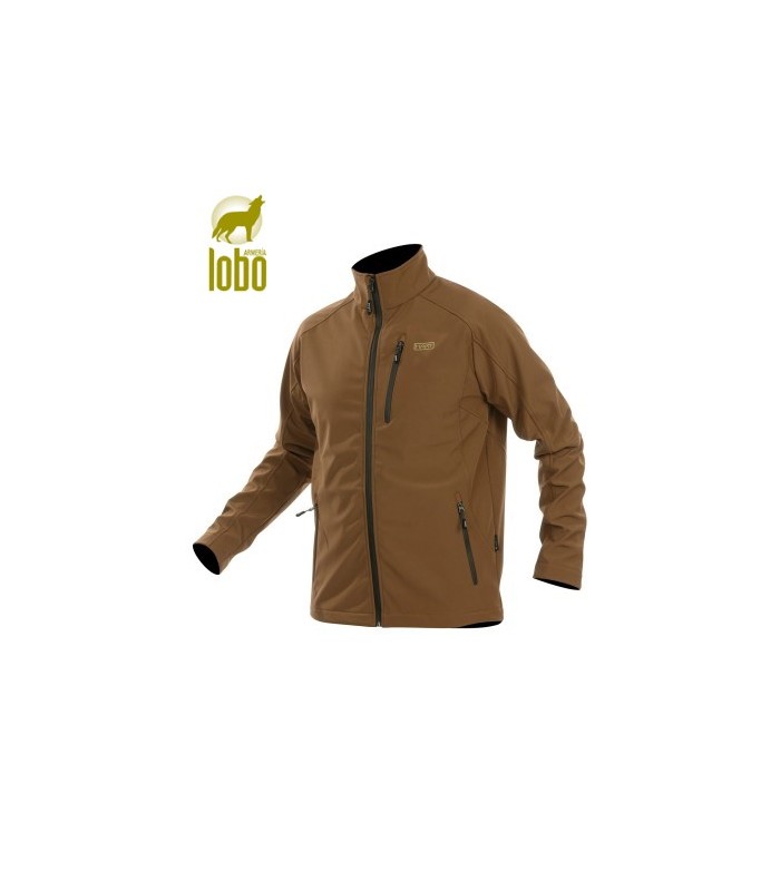 CHAQUETA HART EGUR SOFT SHELL MARRON TALLA M