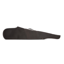FUNDA RIFLE CON VISOR CUERO NEGRO ENGRASADO ACOLCHADA 120CM