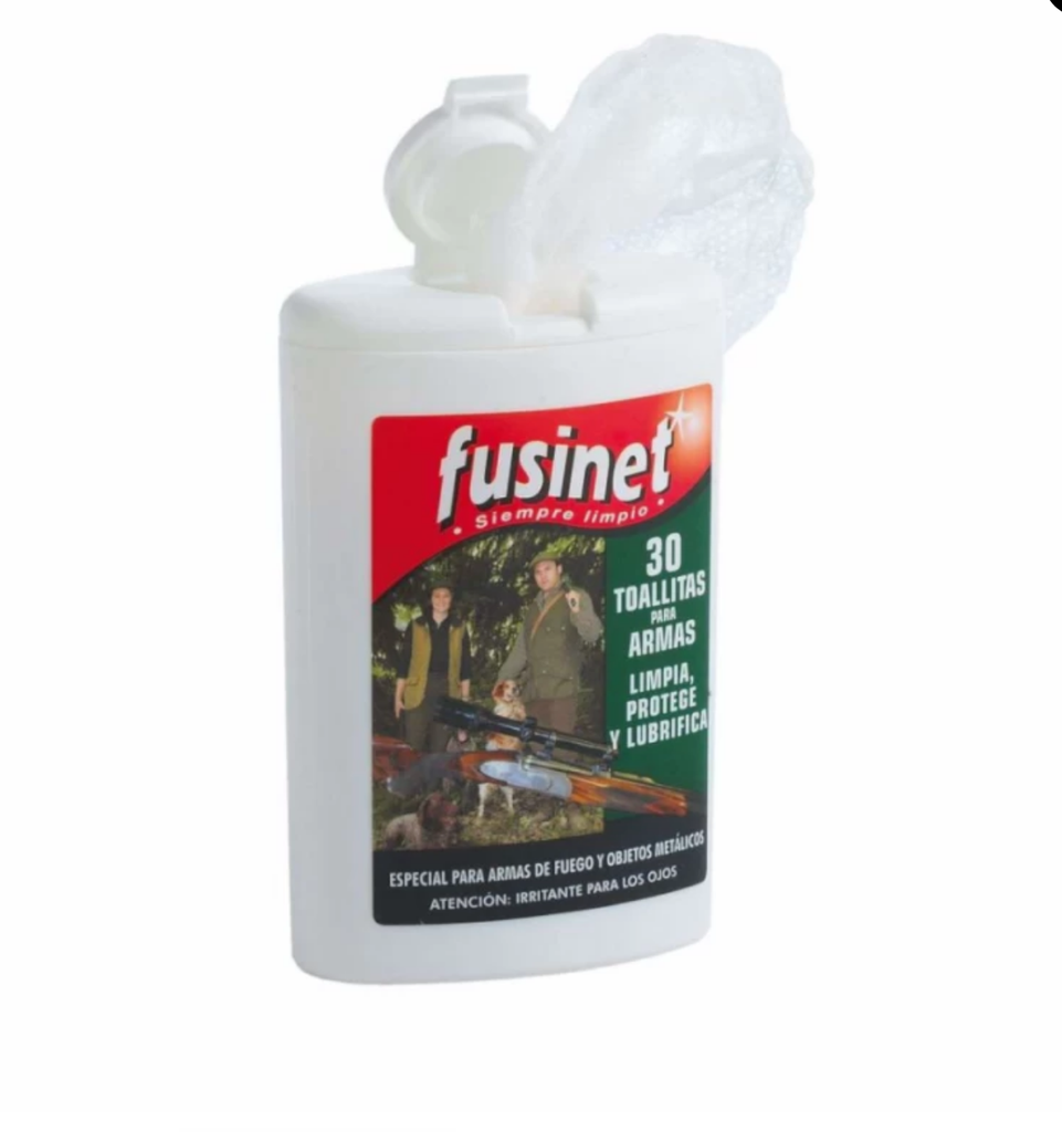 TOALLITAS DE LIMPIEZA PARA ARMAS FUSINET