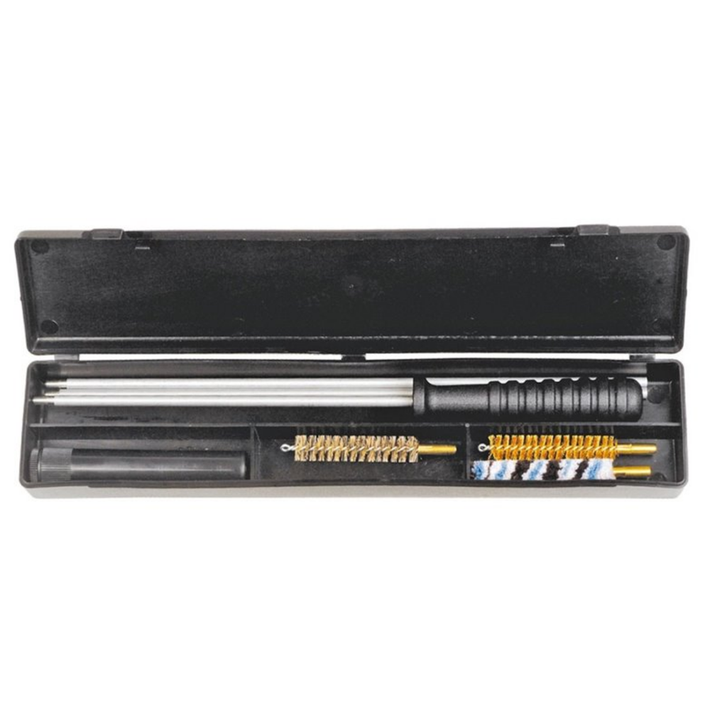 ESTUCHE LIMPIEZA DE ALUMINIO BAQUETAS DE ACERO PLASTIFICADO C/270