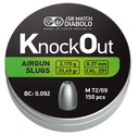 BALINES JSB KO SLUGS C/6.37  (150 UNIDADES)