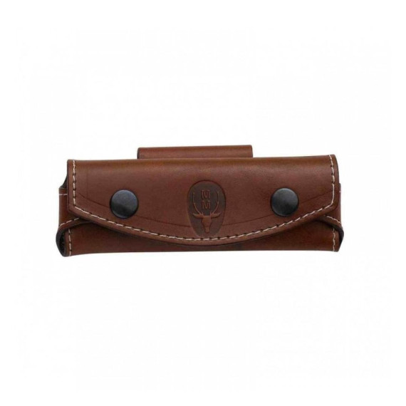 FUNDA NAVAJA MUELA PIEL VAQUETILLA M.F/CART