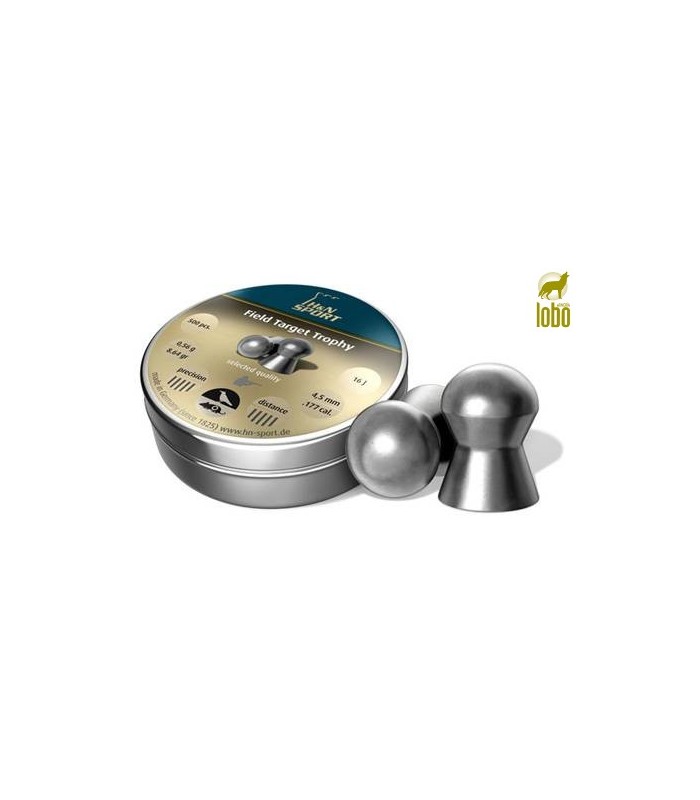 BALINES H&N FIELD TARGET TROPHY C/4,5 (CAJA DE 500)