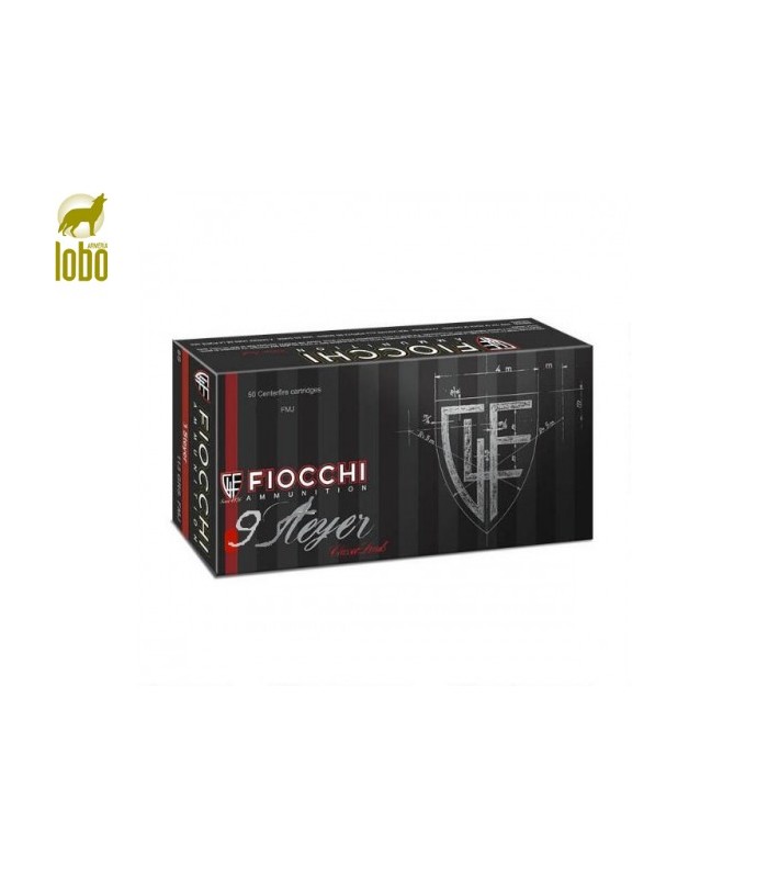 FIOCHI 9 STEYR 115 GRS FMJ (CAJAS DE 50) 