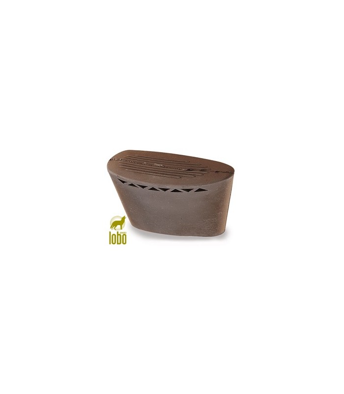 CANTONERA ZAPATA DE GOMA MARRON
