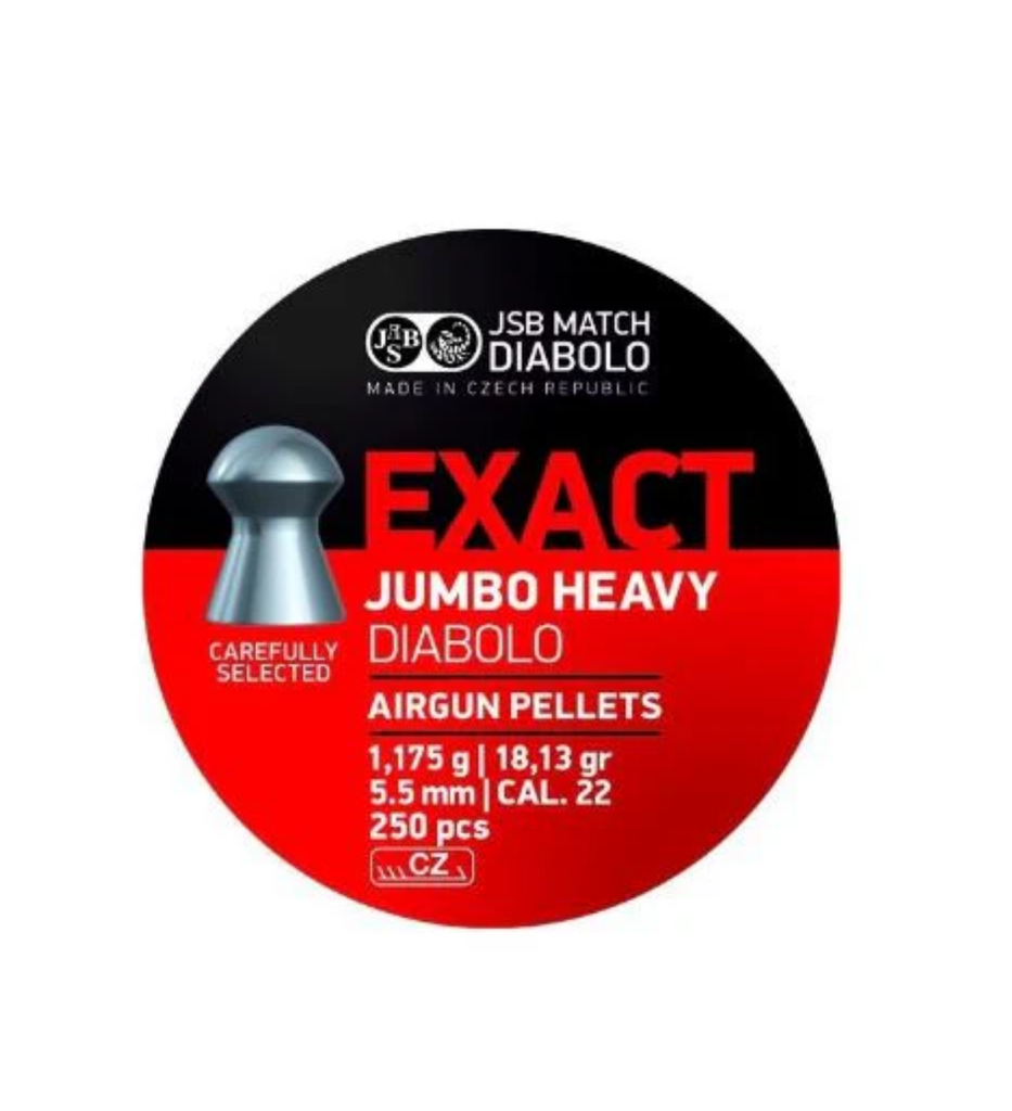 BALINES JSB JUMBO EXACT HEAVY C/5,5 (500 UNIDADES)