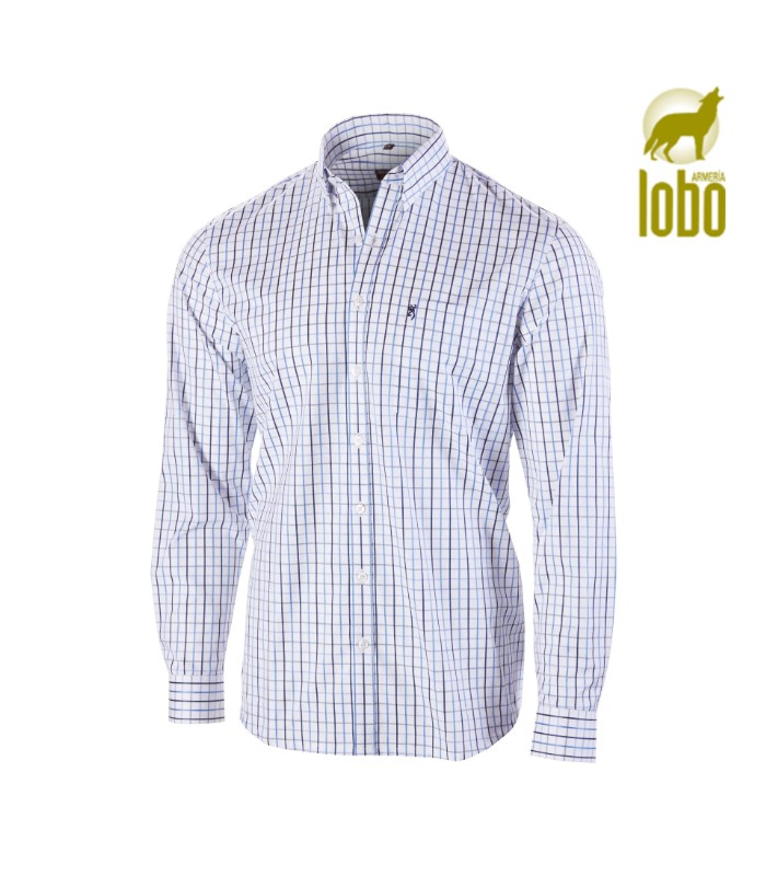 CAMISA BROWNING JAMES AZUL TALLA XL