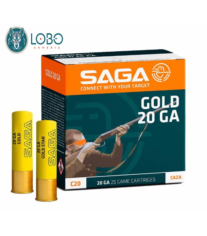 SAGA GOLD 28G C/20 PLOMO 9