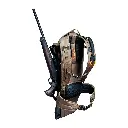 MOCHILA DE CAZA CON PORTA RIFLE VORN LT12