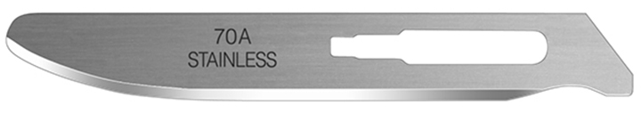 SSC70ADZ BLADES, #70A, STAINLESS STEEL 