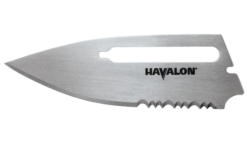 HAVALON HSCPS2 2-PACK PARTIAL SERRATED REDI BLADES 