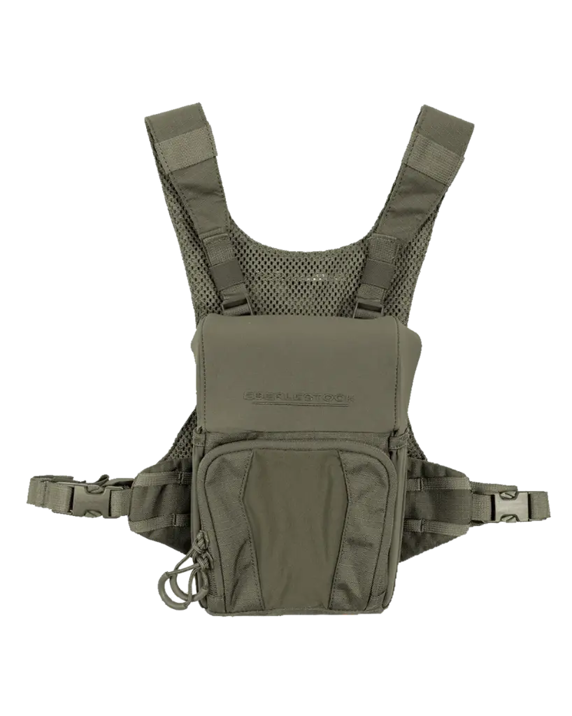 EBERLESTOCK Arnés Bino Modular Recon verde militar pequeño