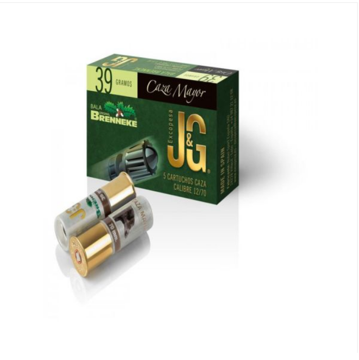 BALA JG BRENNEKE CAZA MAYOR 39GR 