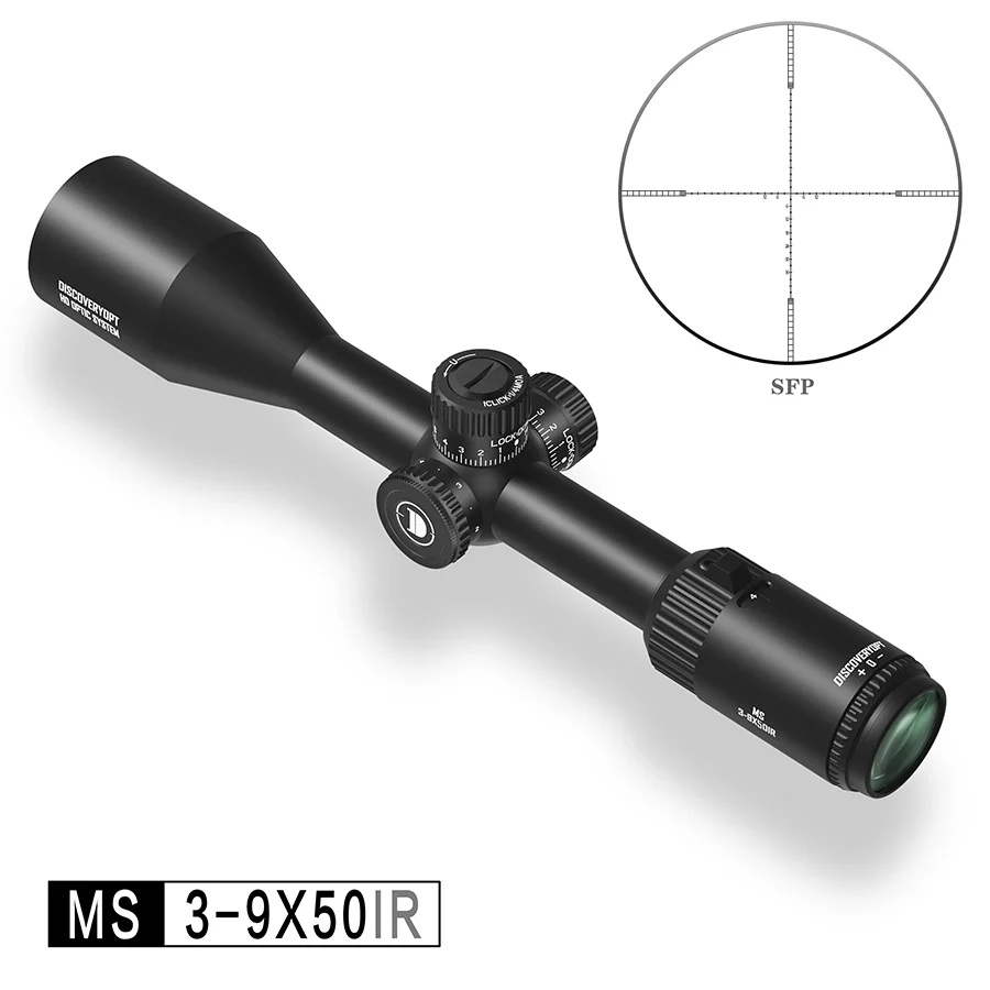 DISCOVERYOPT Miras ópticas  MS 3-9X50IR-SFP-MOA Diámetro: 25,4 mm 
