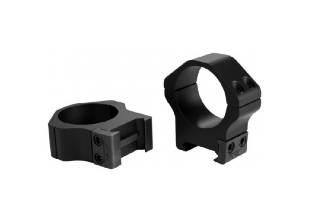 WARNE HORIZONTAL 30MM FIXED MEDIUM RING SET