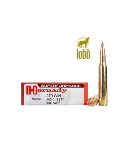 [07180022] HORNADY 270 WIN 140G SUPERFORMANCE SST