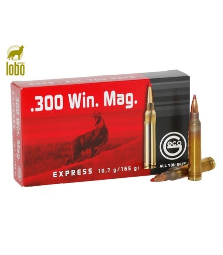 [07200047] GECO EXPRESS 300 WIN MAG 165G (PUNTA PLASTICO)
