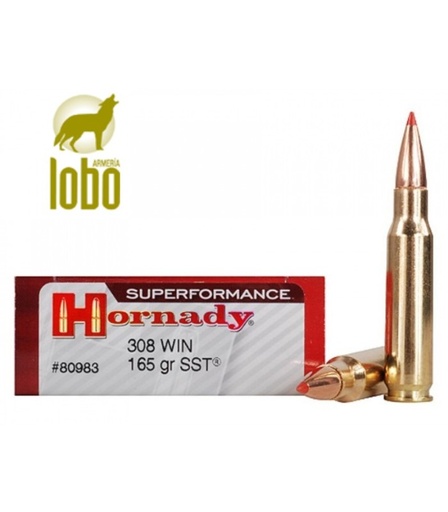 [07210032] HORNADY 308 WIN 165G SUPERFORMANCE SST