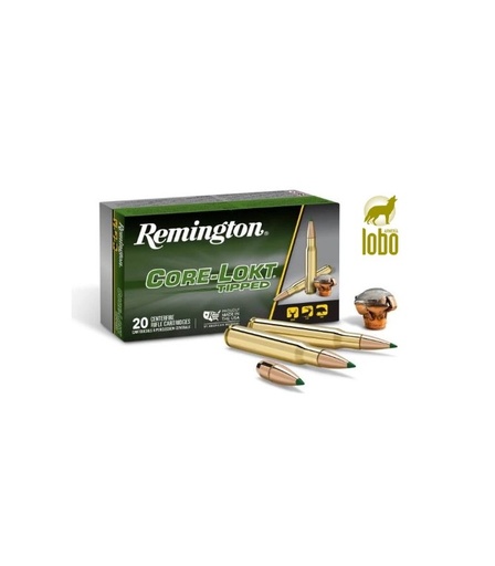 [07210035] REMINGTON 308 WIN 165GR CORE LOKT TIPPED