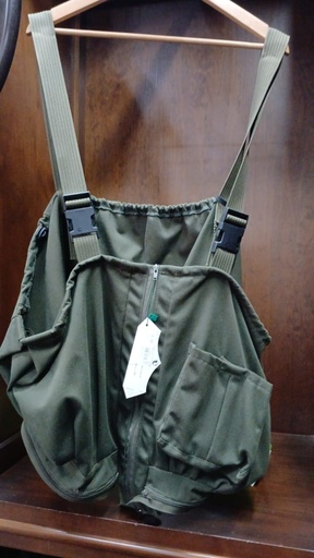 [11050604] BOLSA APLIQUE CHALECO BENISPORT CAQUI OSCUTO TALLA UNICA