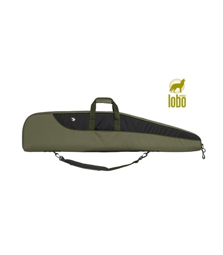 [23030133] FUNDA CARABINA GAMO CON VISOR NEGRA/VERDE 125X27CM