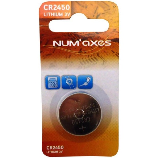 [33210862] PILAS NUM'AXES CR2450