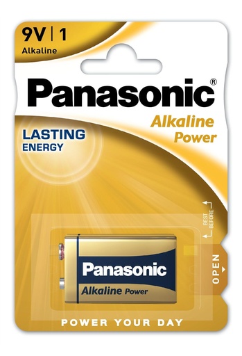 [33210863] PILAS PANASONIC ALKALINA POWER 9V