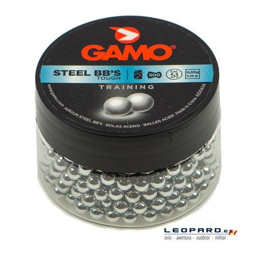 [28010071] BALINES GAMO BOLAS STEEL BB C/4,5 (CAJA DE 500)