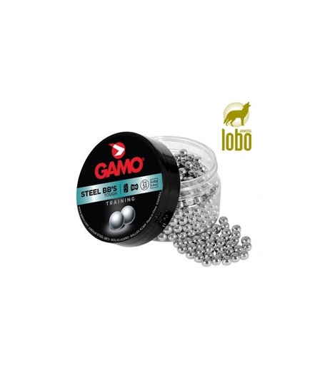 [28010071] BALINES GAMO BOLAS STEEL BB C/4,5 (CAJA DE 500)