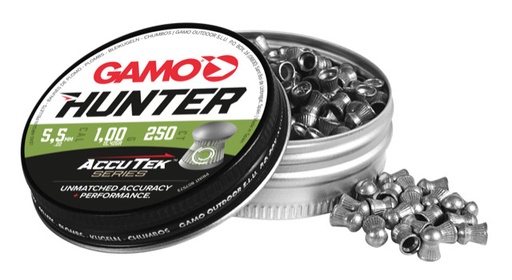 [28010103] BALINES GAMO HUNTER ACCUTEK CAL/5,5 (250)