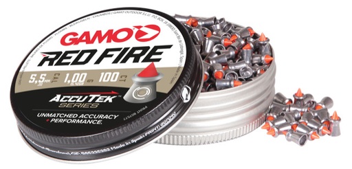 [28010105] BALINES GAMO RED FIRE ACCUTEK CAL/5,5 (100)