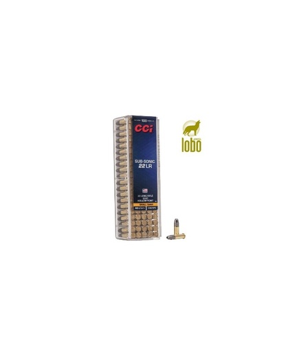 [07120034] CCI C/22 LR SUBSONIC 40GR HP (CAJAS DE 100)