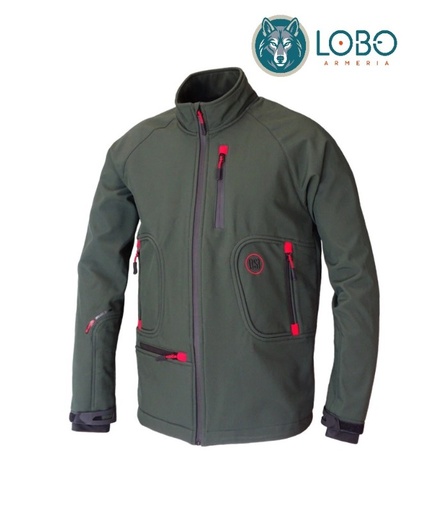 [11100515] CHAQUETA BENISPORT SOFT-SHELL CAQUI AJACHES TALLA M