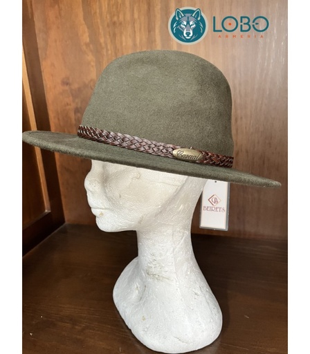 [17010234] SOMBRERO BEIRETS MOD. SARAH VERDE T:60