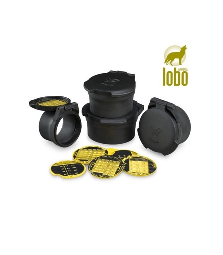 [33410006] TAPAS PARA VISOR FLIP-UP VORTEX OBJETIVO 50 (NO TRAE PEGATINAS)