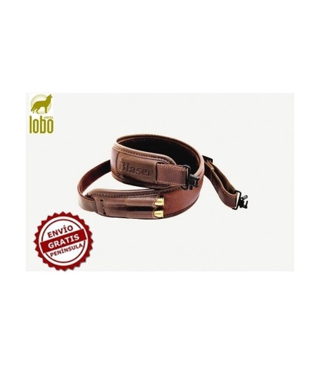 [12020061] PORTA FUSIL CUERO MARRON