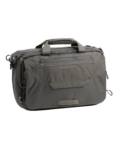 [B12GY] EBERLESTOCK Maletin ejecutivo de caza gris